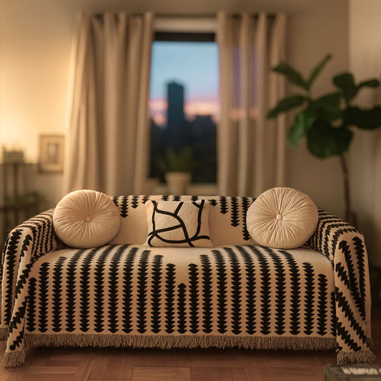 Capa Manta de Sofá Chenille Spmx